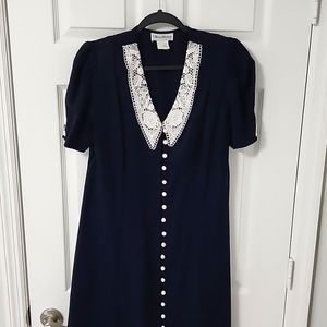 Navy Blue Dress